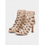 cheap Latin Shoes-Beige Rhinestone Lace-Up Latin Dance Heels for Women – Breathable Mesh Peep Toe Performance Shoes for Ballroom Practice