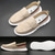 abordables Chaussures Décontractées Slip-On-Mocassins de conduite en toile à enfiler pour homme – chaussures décontractées, souples et légères pour les voyages, la conduite et le confort en extérieur
