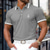 ieftine Polo clasic pentru bărbați-Bărbați Tricou polo din bumbac Tricouri polo de golf Casual Afaceri Guler polo cu nervuri Clasic Manșon scurt De Bază Modern Culoare solidă Nasturi Siglă Primavara vara Fit regulat Roșu Închis Galben