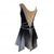 cheap Figure Skating Dresses-Figure Skating Dress Women&#039;s Girls&#039; Ice Skating Dress Dark Grey Thumbhole Halo Dyeing High Elasticity Professional Competition Skating Wear Thermal Warm Crystal / Rhinestone Sleeveless Ice Skating