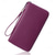 cheap Wallets-Women&#039;s Wallet Mobile Phone Bag PU Leather Outdoor Daily Zipper Large Capacity Lightweight Durable Solid Color Almond Wine Red Black
