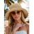 cheap Vacation Accessories-Women's Wide Brim Straw Sun Hat with Bowknot, Foldable Beach Hat for Summer Travel and Outdoor Vacation