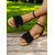 preiswerte Urlaubsandalen-Flache Sandalen mit Fransen für Damen – Sommerschuhe aus Wildleder im Boho-Stil mit Knöchelriemen für Freizeit-, Strand- und Festival-Outfits