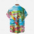 cheap Birds &amp; Animals-Men&#039;s Coconut Tree Funny Parrot Shirt Summer Hawaiian Shirt Button Up Shirt Short Sleeve Hawaiian Vacation Holiday Beach Wear Summer Spring Turndown 3D Print Collared Shirts Front One Pocket Black