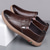 preiswerte Slipper Schuhe-Herren Slipper aus Kunstleder – stylische Freizeitschuhe für Business, Büro und Alltag
