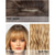 cheap Synthetic Trendy Wigs-Long Wig with Fringe Synthetic Wavy Wigs for Women Light Blonde with Highlights Color