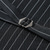 cheap Men&#039;s Vest-Men&#039;s Blazer Business Cocktail Party Wedding Party Fashion Casual Spring &amp;  Fall Polyester Stripes Buttons Pocket Comfortable Double Breasted Blazer Black White Sky Blue