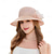 economico Cappelli da Festa-Cappelli derby da donna 2025, cappello da pescatore in organza con fiori per il tè, eleganti abiti da domenica pomeriggio di Pasqua.