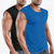 cheap Tank Tops-Men&#039;s Tank Top Vest Undershirt Sleeveless Shirt Sleeveless Round Summer Plain Fashion Classic Comfortable 2 Piece Street Casual Sports Black+Green Red+Black Black White Top Tee for Men