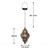 billige Landskapslys-1 stk 0.5 W LED Solcellebelysning Soldrevet Varm hvit 1.2 V 1 LED perler