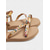 baratos Sandálias de espadrille-sandálias femininas alpargatas com tiras trançadas – chinelos plataforma coloridos para férias de verão na praia e passeios casuais