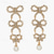 cheap Earrings-Women&#039;s Stud Earrings Retro Precious Bowknot Fashion Sweet Pearl Imitation Diamond Earrings Jewelry Silver / Gold / White For Wedding Party Gift 1 Pair