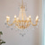 olcso Csillárok-6-Light 10-Light 66 cm Egyedi dizájn Csillárok Fém Galvanizált Modern 110-120 V 220-240 V