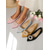 baratos Sapatilhas de mulher-sapatilhas femininas pretas de bico fino com detalhes em laço de pérola - elegantes sapatilhas de camurça para encontros casuais e looks do dia a dia