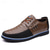 cheap Casual-Men&#039;s Brown and Black Lace-Up Sneakers – Stylish Sporty Shoes for Casual Outings and Active Lifestyles