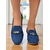 cheap Women&#039;s Flats-Women&#039;s Faux Suede Loafers - Stylish Flat Shoes with Patent Leather Buckle for Work &amp; Casual Outfits