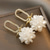 cheap Earrings-Women&#039;s Drop Earrings Classic Joy S925 Sterling Silver Earrings Jewelry Gold For Wedding Valentine&#039;s Day Prom Festival