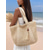 baratos Malas com Alça-Mulheres Sacola de Viagem Bolsas de Ombro Poliéster Malha Praia Compras Casual / Diário Mocassim Grande Capacidade Leve Côr Sólida Verde Cáqui Bege