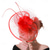 voordelige Bruiloft Zendspoel-Helm Veren Sinamay Bruiloft Avond Feest Elegant Bruiloft Met Veer Bloem Helm Hoofddeksels