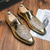 cheap Monk Shoes-Men's Dress Shoes - Black and White Two-Tone Shoes with Glitter Detailing for Dance Parties and Special Occasions