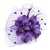 billiga Hattar och fascinators-fascinators hatt för kvinnor teparty headpiece bröllop cocktail blomma mesh fjädrar hårklämma 20-tal flapper fascinators