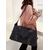 abordables Sacs de Voyage-Sac de sport en nylon rose tendance pour femme - Sac à bandoulière multifonctionnel avec bandoulière réglable pour les voyages, le fitness et les loisirs