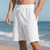 cheap Sweat Shorts-Men&#039;s Athletic Shorts Sweat Shorts Shorts Summer Shorts Pocket Drawstring Elastic Waist Plain Textured Comfort Breathable Short Outdoor Sports Classic Casual Black White Micro-elastic