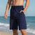 cheap Sweat Shorts-Men&#039;s Shorts Summer Shorts Casual Shorts Pocket Drawstring Elastic Waist Plain Textured Comfort Breathable Knee Length Outdoor Vacation Sport Casual Black White