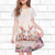 cheap 3D Cartoon Dress-Girls&#039; 3D Rabbit Flower Dress Short Sleeve Summer Spring Vacation Daily Holiday Princess Beautiful Sweet Kids 4-12 Years Casual Dress Knee-length Regular Fit