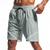 cheap Casual Shorts-Men&#039;s Athletic Shorts Shorts Running Shorts Gym Shorts Sport Daily Quick Dry High Stretch Comfortable Drawstring Elastic Waist Zipper Pocket Line Short Gymnatics Casual Activewear Wine Red Black