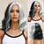 cheap Synthetic Trendy Wigs-Synthetic Wig Wavy Curly Weave Asymmetrical Neat Bang Machine Made Wig 14 inch A1 Synthetic Hair Women&#039;s Middle Part Classic Comfortable Black White
