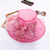 cheap Party Hats-2025 Womens Organza Church Derby Hat - Elegant Fashionable Tea Party Fascinator and Church Hat