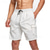 cheap Men&#039;s Swimming Shorts-Men&#039;s Swim Shorts Board Shorts Swim Trunks Solid / Plain Color Quick dry Breathable Drawstring Elastic Waist Vacation Beach Hawaiian Casual Black White