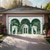 cheap Garage Door Covers-Tropical Peacock Door Decorations Garage Door Cover Outdoor Banner Large Backdrop for Holiday Outdoor Garage Door Home Wall Decorations