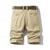 cheap Work Shorts-Men&#039;s Cargo Shorts Shorts Dress Shorts Summer Shorts Golf Shorts Zipper Multi Pocket Button-Down Plain Comfort Wearable Knee Length Outdoor Sport Daily Fashion Casual Black Blue
