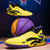 abordables Baskets Décontractées-Chaussures de basket-ball jaunes et noires pour hommes au design dynamique – baskets légères pour le basket-ball et les performances sportives