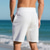 cheap Sweat Shorts-Men&#039;s Athletic Shorts Sweat Shorts Shorts Summer Shorts Pocket Drawstring Elastic Waist Plain Textured Comfort Breathable Short Outdoor Sports Classic Casual Black White Micro-elastic