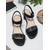 cheap Dress Sandals-Women&#039;s Comfort Wedge Sandals – Faux Leather Croc Texture Slingback Design for Business Casual Outfits