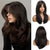 cheap Synthetic Trendy Wigs-20 Inches Long Straight Blonde Layered Synthetic Hair Wigs for Women with Dark Roots for Daily Party Use