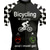 billiga Tröjor för män-Herr Cykeltröja Grafisk Geometrisk Bokstav &amp; Nummer Kortärmad Cykel T-shirt Överdelar med 3 bakfickor UV-resistent Snabb tork Dragkedja fram Reflexremsa sporter Svart Kläder