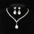 cheap Jewelry Sets-Bridal Jewelry Sets 1 set Imitation Diamond Alloy Rings 1 Necklace 1 Bracelet Earrings Women&#039;s Artistic Jewelry Set For Wedding Wedding Guest Party Evening Wear