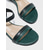 cheap Dress Sandals-Women&#039;s Comfort Wedge Sandals – Faux Leather Croc Texture Slingback Design for Business Casual Outfits