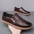 preiswerte Slipper Schuhe-Herren Slipper aus Kunstleder – stylische Freizeitschuhe für Business, Büro und Alltag