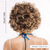 economico Parrucche trendy sintetiche-Parrucca Sintetica Riccio Sciolto Onda d'acqua Asimmetrico Con Frangia Fatto a macchina Parrucca 10 pollici A1 Capelli Sintetici Per donna Classico Confortevole Capelli Evidenziati / Balayage Biondo