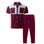 abordables Ensembles de t-shirts basiques pour hommes-Homme Ensembles T-shirt Ensembles de Pantalons Tenues 2 pièces Manche Courte Col de chemise Été Bloc de Couleur Mode Occasionnel 2 pièces Vacances Tenue quotidienne Sortir Noir Vin Vert foncé T-shirt