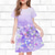 cheap 3D Flower Dress-Girls&#039; 3D Floral Dress Short Sleeve Summer Spring Vacation Daily Holiday Princess Beautiful Sweet Kids 4-12 Years Casual Dress Knee-length Regular Fit