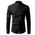 cheap Cotton Linen Shirt-Men&#039;s Shirt Linen Shirt Casual Shirt Button Up Shirt Cotton Shirt Plain Vacation Hawaiian Black White Dark Green Light Blue Long Sleeve Grandad Spring Fall Clothing Apparel Pocket