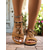 ieftine Sandale de vacanță-sandale plate de damă boeme cu margele florale – sandale gladiator cu slip-on în stil etnic pentru excursii la plajă și vacanțe de vară