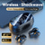cheap Telephone &amp; Business Headsets-Open Ear Earbuds Wireless Bluetooth Earless Bone Conducting Headphones Wireless Bluetooth Headset Noise Cancelling Bone Earphones Waterproof Air Bone Conduction Headphone Not in Ear Open Ear Buds