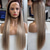 cheap Human Hair Lace Front Wigs-Raw Human Hair 5x5 Lace Closure Wigs Ombre Ash Blonde Highlight 13x4 Free Part Lace Front Wig with Baby Hair Highlighted Human Hair Wigs